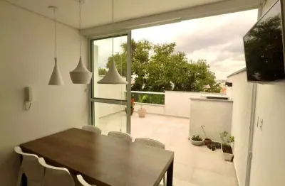 Cobertura com 02 dormitórios para locação, 82 m² no Jardim Progresso - Santo André/SP