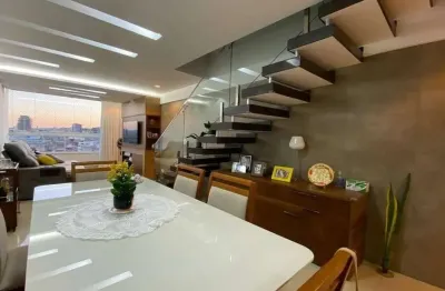 Cobertura com 4 dormitórios à venda, 205 m² por r$ 1.980.000,00 - fátima i - pouso alegre/mg