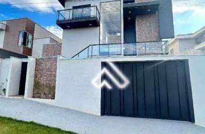 Casa com 3 dormitórios à venda, 253 m² por r$ 1.390.000 - serra morena - pouso alegre/mg