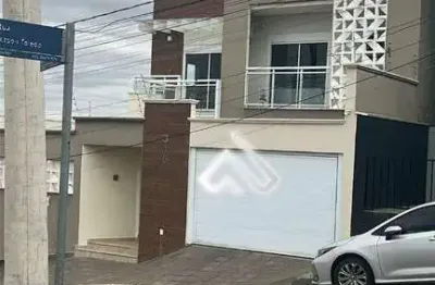 Casa com 3 suítes + 1 escritório  à venda, 260 m² por r$ 1.500.000 - santa rita i - pouso alegre/mg
