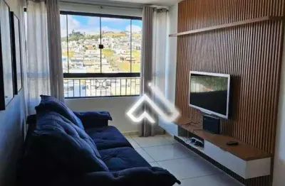 Apartamento com 2 dormitórios para alugar, 52 m² por r$ 2.480/mês - santa edwiges - pouso alegre/mg