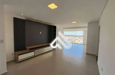 Apartamento com 3 dormitórios para alugar, 125 m² por r$ 5.340,00/mês - medicina - pouso alegre/mg