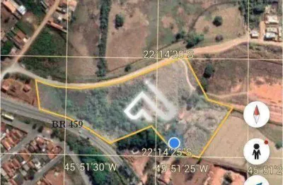 Terreno à venda, 25000 m² por r$ 2.500.000 - chaves - pouso alegre/mg