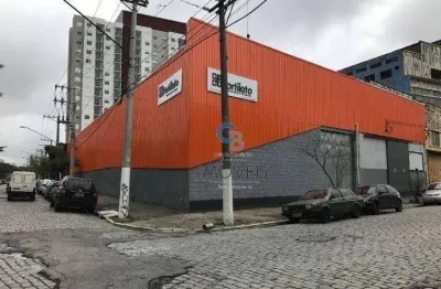 Galpão, 1700 m² - venda por r$ 10.000.000,00 ou aluguel por r$ 84.536,00/mês - mooca - são paulo/sp