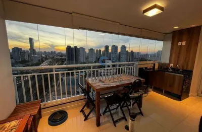 Apartamento com 2 dormitórios, suíte e varanda gourmet, 63m2,  à venda no tatuapé - são paulo/sp