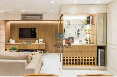 Apartamento com 2 dormitórios à venda, 80 m² por r$ 1.365.000,00 - jardim anália franco - são paulo/sp