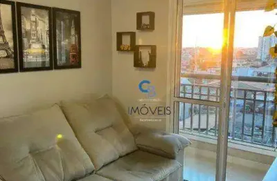 Apartamento com 2 dormitórios à venda, 45 m² por r$ 485.000 - vila alpina - são paulo/sp