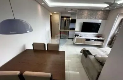 Apartamento mobiliado completo – 60 m², 2 dormitórios (1 suíte) com varanda e vista privilegiada – são josé dos campos/sp