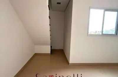 Cobertura com 2 dormitórios à venda, 100 m² por r$ 450.000 - parque novo oratório - santo andré/sp