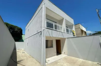Casa à venda em duque de caxias, jardim imbariê, com 2 quartos, com 89.62 m², residencial maisa