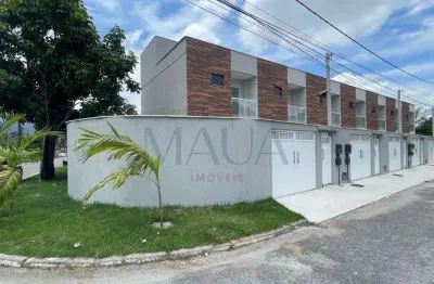 Casa à venda em guapimirim, quinta mariana, com 2 suítes, com 66.86 m², quinta mariana