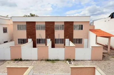Casa à venda em duque de caxias, jardim primavera, com 2 quartos, com 60 m², village primavera