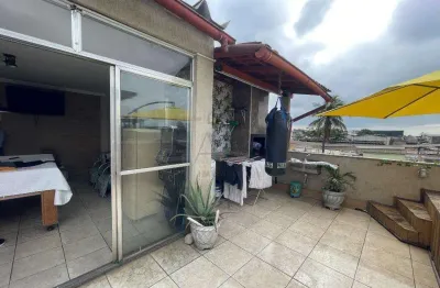 Sobrado à venda em duque de caxias, vila são luís, com 2 quartos, com 116.85 m²