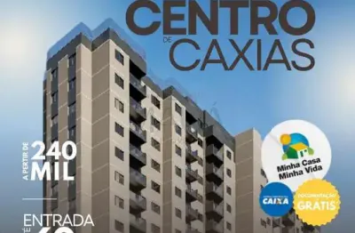 Apartamento à venda em duque de caxias, centro, com 2 quartos, com 45 m², prime caxias