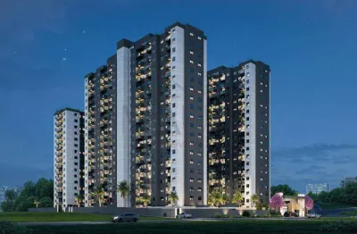 Apartamento à venda em duque de caxias, centro, com 2 quartos, com 45 m², prime caxias