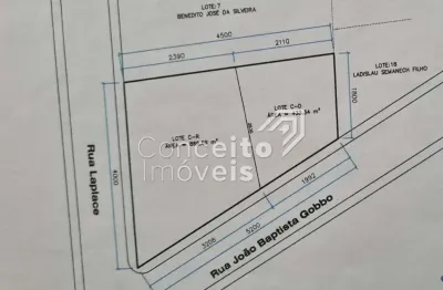 Terreno à venda na Rua João Baptista Gobbo, Oficinas, Ponta Grossa