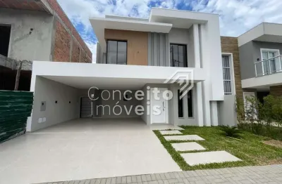 Casa em condomínio fechado com 3 quartos à venda na Rua Aderly Turek, 333, Cará-cará, Ponta Grossa