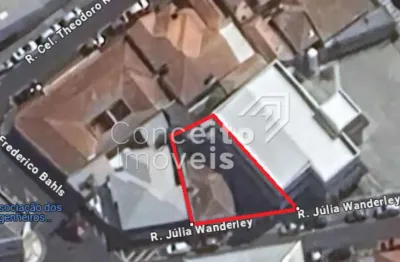 Terreno à venda na Rua Júlia Wanderley, 1330, Centro, Ponta Grossa
