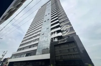Edifício ônix dechandt - centro - apartamento semi mobiliado