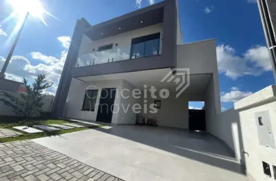 Casa em condomínio fechado com 3 quartos à venda no Jardim Carvalho, Ponta Grossa 