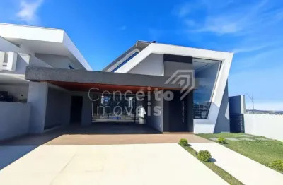 Casa em condomínio fechado com 3 quartos à venda no Jardim Carvalho, Ponta Grossa 