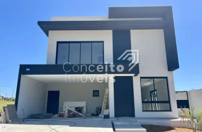 Casa em condomínio fechado com 4 quartos à venda no Orfãs, Ponta Grossa 