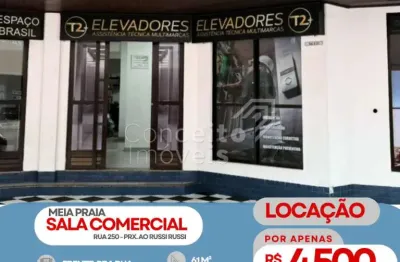 Locação sala comercial 61m² - climatizada - prox.russi russi