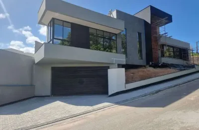 Casa com 3 quartos à venda na rua dos curiós, 24, cidade universitária pedra branca, palhoça por r$ 2.100.000