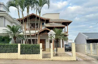 Casa com 4 dormitórios à venda, 226 m² por r$ 1.650.000 - pedra branca - palhoça/sc