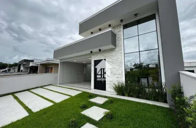 Casa com 3 dormitórios à venda, 105 m² por r$ 780.000 - bela vista - palhoça/sc