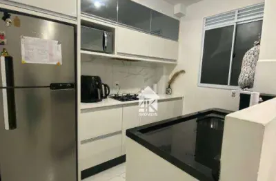 Apartamento com 2 dormitórios à venda, 40 m² por r$ 294.000 - serraria - são josé/sc