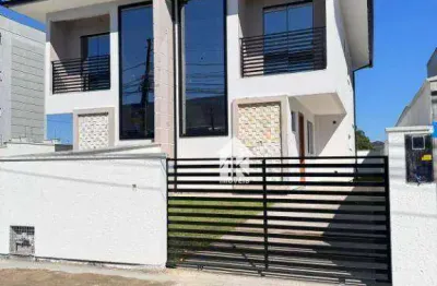 Sobrado com 3 dormitórios à venda, 100 m² por r$ 520.000 - vila nova - palhoça/sc