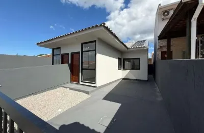 Casa com 2 quartos à venda na rua maria basílio, 4, bela vista, palhoça por r$ 315.000