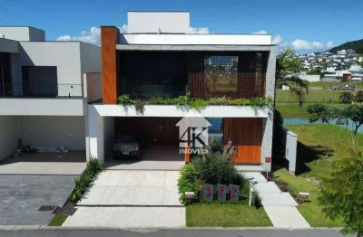 Casa com 3 dormitórios à venda, 284 m² por r$ 4.240.000 - pedra branca - palhoça/sc