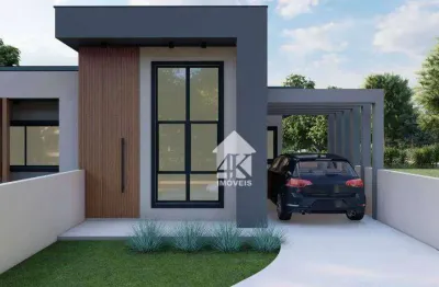 Casa com 3 dormitórios à venda, 66 m² por r$ 499.000 - nova palhoça - palhoça/sc