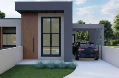 Casa com 3 quartos à venda na rua flor de lotus, 200, nova palhoça, palhoça por r$ 499.000