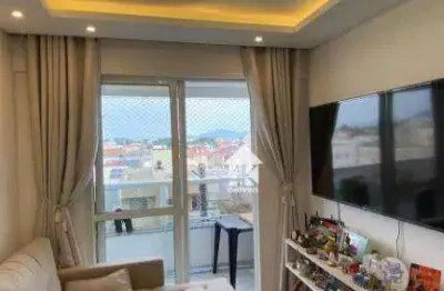 Apartamento com 2 dormitórios à venda, 58 m² por r$ 390.000,00 - aririú - palhoça/sc