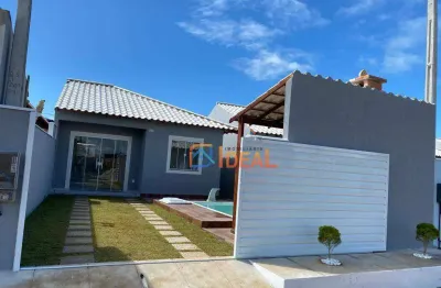 Casa com 2 dormitórios à venda, 66 m² por r$ 180.000,00 - bairro nova califórnia - cabo frio/rj