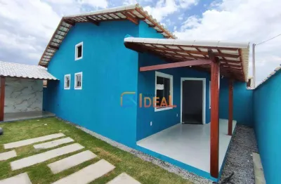Casa com 2 dormitórios à venda, 95 m² por r$ 230.000,00 - bairro nova califórnia - cabo frio/rj