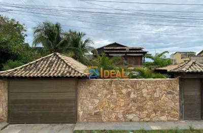 Casa com 2 dormitórios à venda, 150 m² por r$ 350.000 - samburá - cabo frio/rj