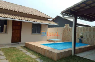 Casa com 2 dormitórios à venda, 80 m² por r$ 170.000,00 - nova califórnia - cabo frio/rj