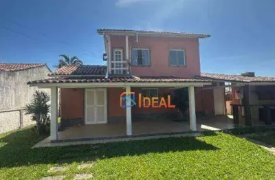 Casa com 4 dormitórios para alugar, 120 m² por r$ 2.500/mês - unamar - cabo frio/rj