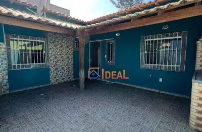 Casa com 2 dormitórios à venda, 85 m² por r$ 180.000 - unamar (tamoios) - cabo frio/rj