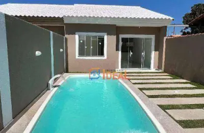 Casa com 2 dormitórios à venda, 70 m² por r$ 250.000,00 - unamar - cabo frio/rj