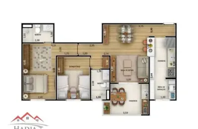 Apartamento com 2 quartos à venda na Avenida Professor Pedro Clarismundo Fornari, 440, Engordadouro, Jundiaí