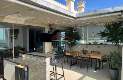 Cobertura duplex para venda no condomínio cittá di firenze, 246m2, 4 suítes, jardim ana maria, jundiaí/sp.