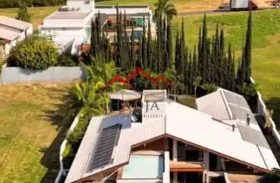 Imperdível casa de luxo em condomínio - 4 quartos, 4 suítes, 3 salas, 6 banheiros, 6 vagas, 490m² em itupeva-sp, fazenda serra azul.