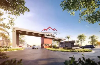 Terreno em condomínio fechado à venda na Avenida Santa Elisa, Corrupira, Jundiaí