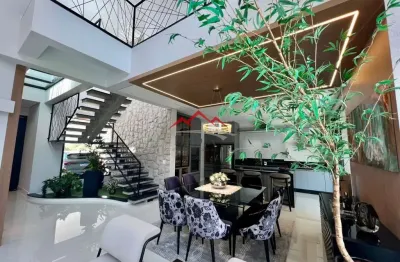 Casa de alto padrão à venda no condomínio reserva da serra, em jundiaí.