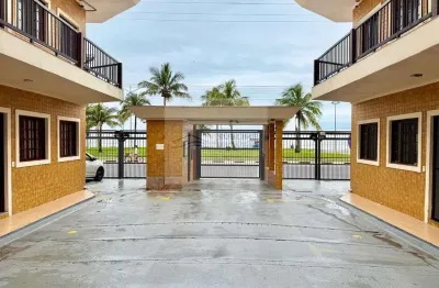 Casa em condomínio para venda em bertioga, centro, 2 dormitórios, 1 suíte, 2 banheiros, 1 vaga